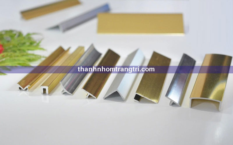 Giá nẹp nhôm chữ T đa dạng nhiều chủng loại, kích thước phù hợp với nhiều công trình thi công khác nhau