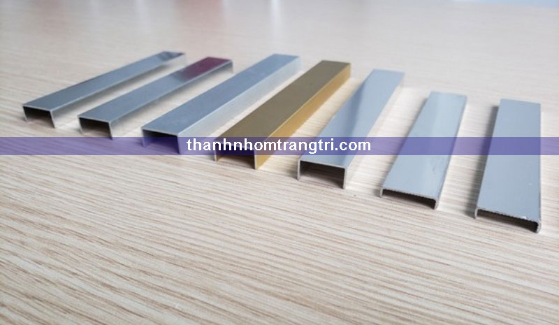 Giá nẹp nhôm chữ U mang đến nhiều sự lựa chọn cho khách hàng