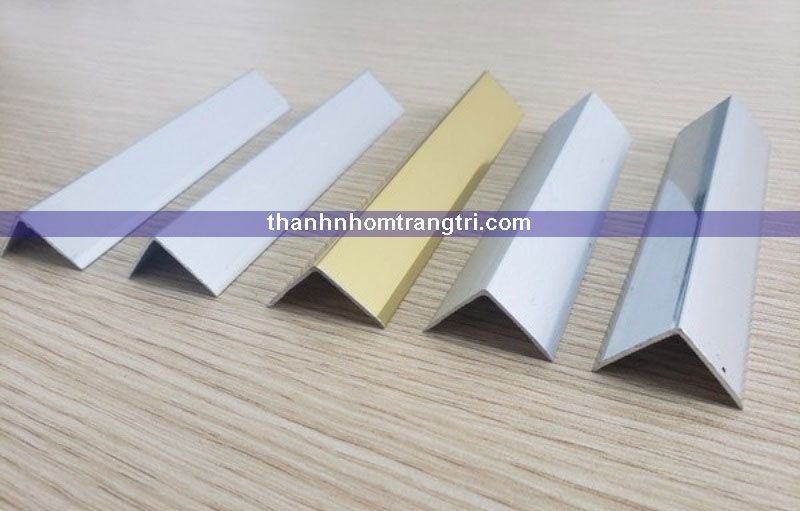 Nẹp chữ V giá thành sẽ phụ thuộc vào kích thước từng loại